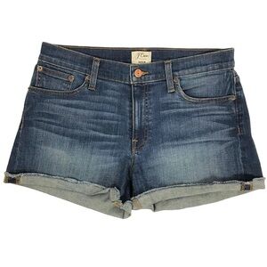 J. Crew Raw Hem Denim Shorts SiZE 28